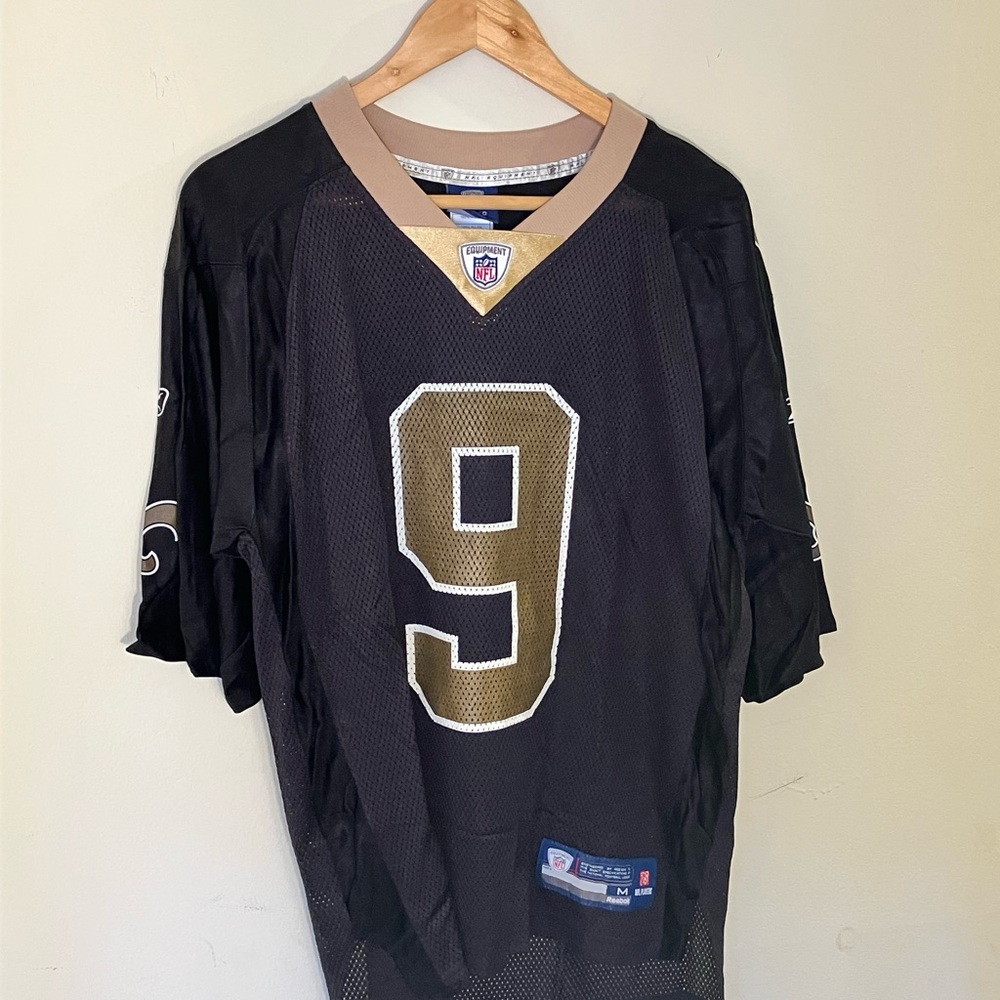 Reebok Men’s Authentic Drew Brees New Orleans Saints Jersey